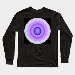 Vanilla Lily Mandala Long Sleeve T-Shirt